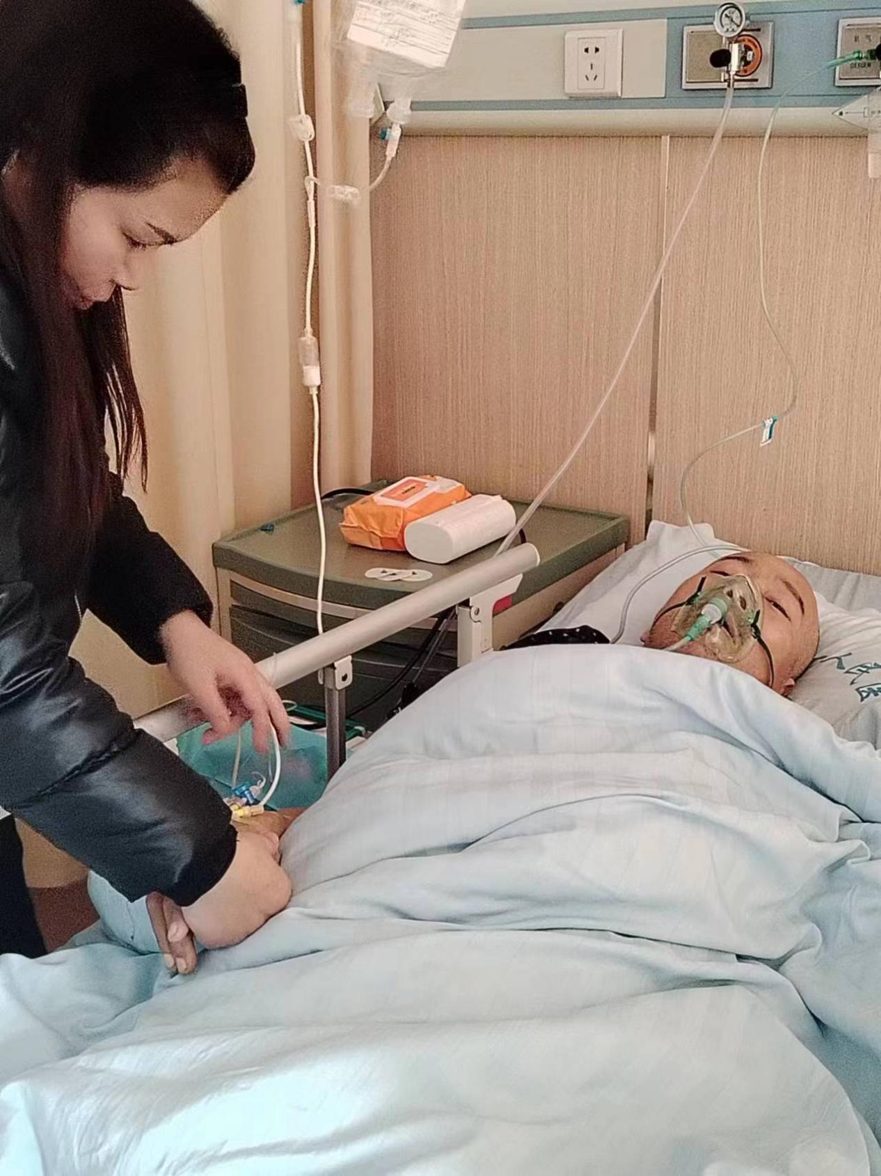 泰安刘怀霞为人善良，不幸身患脓毒血症，目前在ICU重度昏迷，未脱离生命危险！急需社会救助！